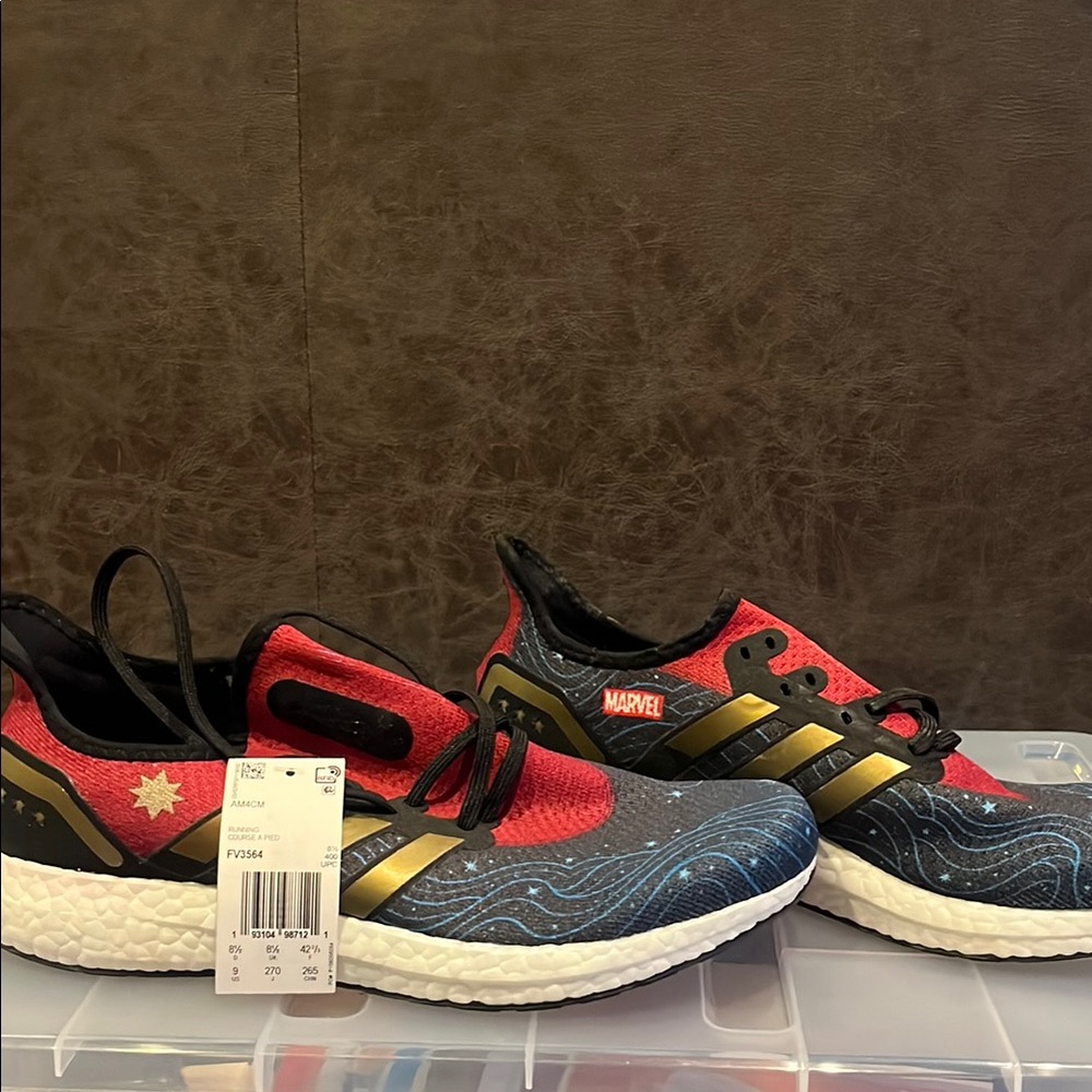 Marvel Red and Black Sneakers - Captain Marvel